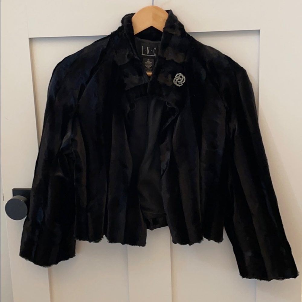 INC Short Coat, Size Medium